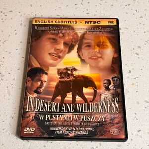 In Desert and Wilderness DVD Movie Based on Henryk Sienkiewicz English Subtitles